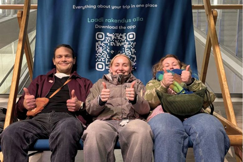 Tomas Luoto, Fanny Virtanen ja Ronja Turkka