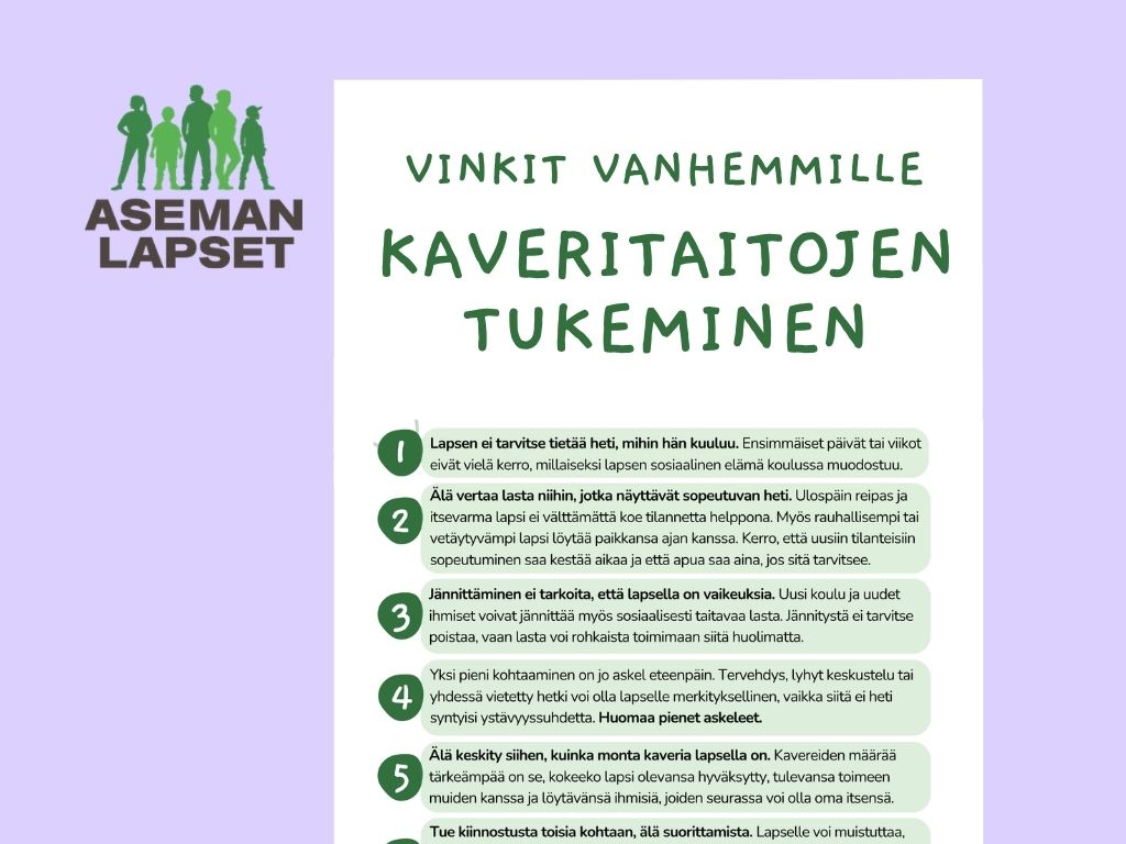 Kuvituskuva vinkkilistaan